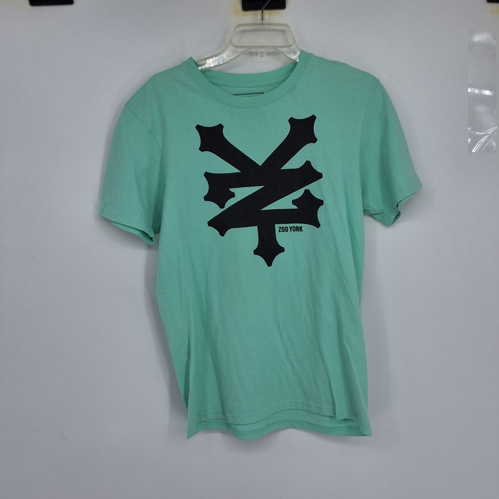 Zoo York Medium Green and Black Short Sleeve Tee